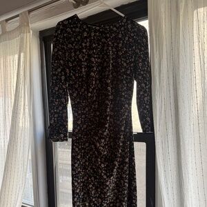 Sezane Themis Dress Silea Print - Size 40